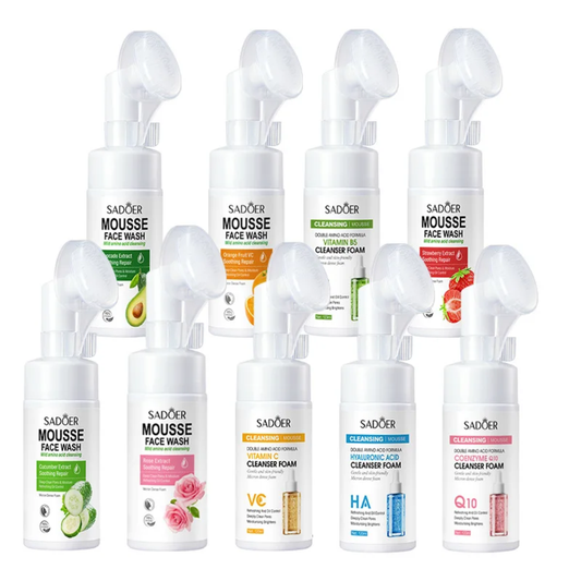 Espuma facial limpiadora