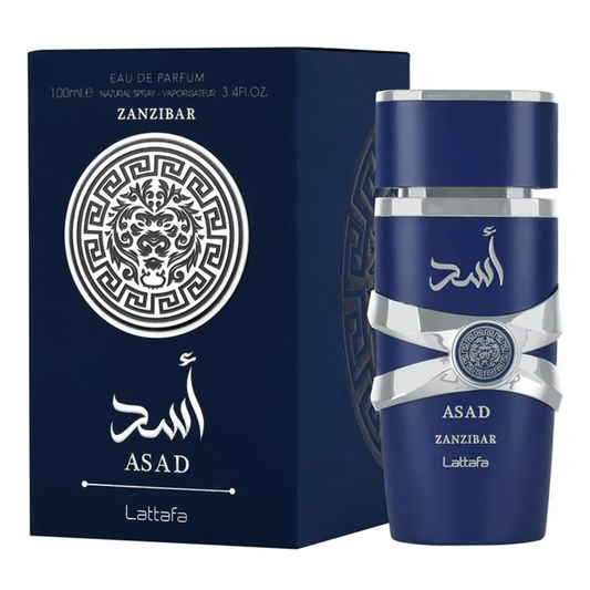 Perfume árabe azul